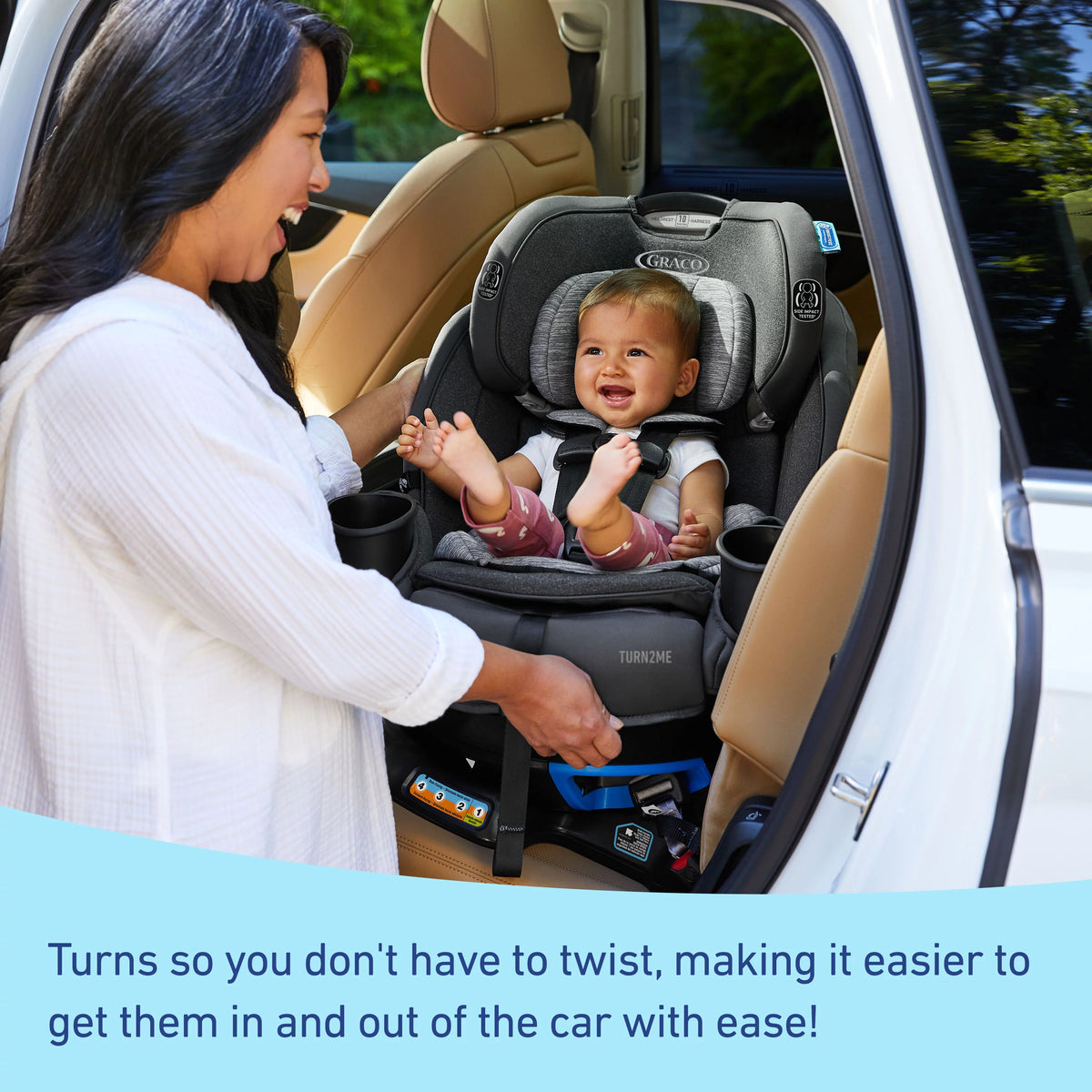 3-in-1 Rear- and Forward-Facing Car Seat T5051