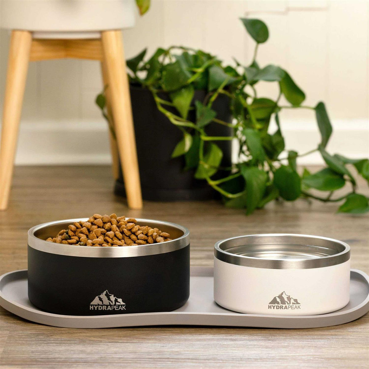 Non Slip Stainless Steel Dog Bowl J7797