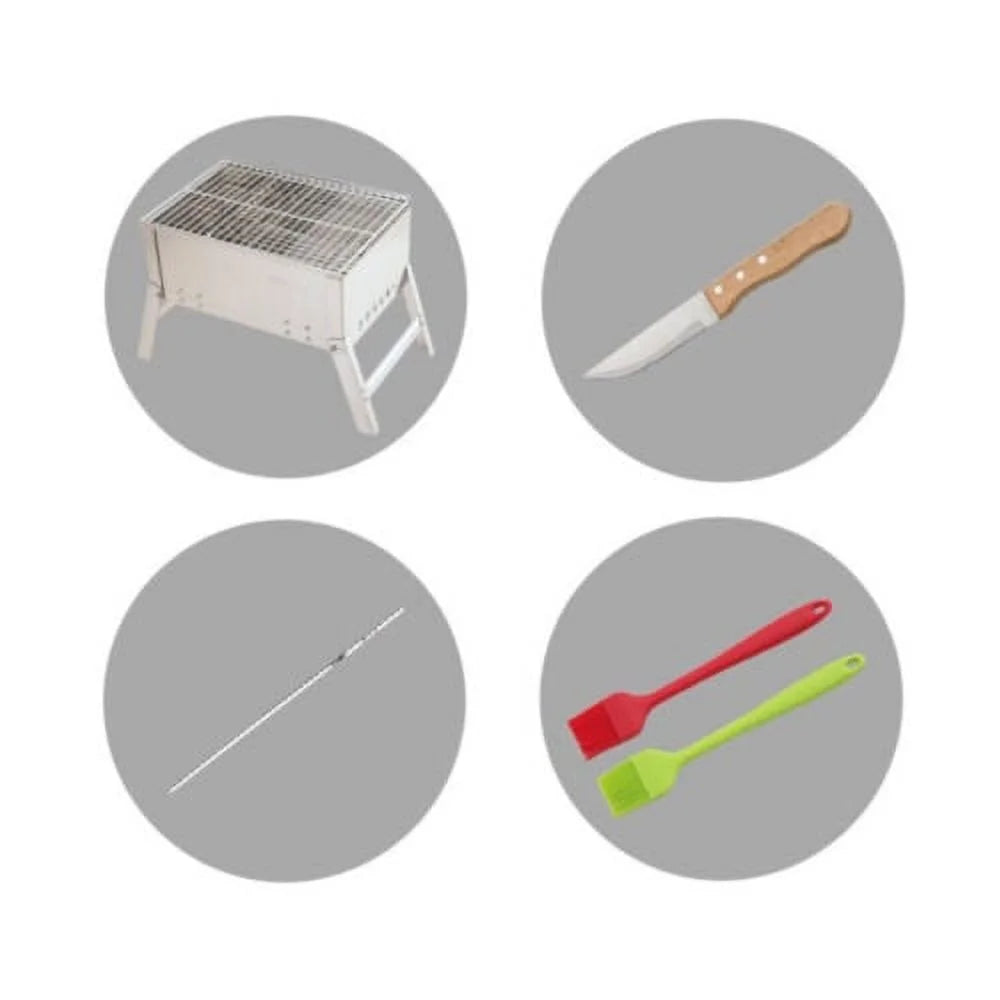 Portable Charcoal Barbecue Grill M54495