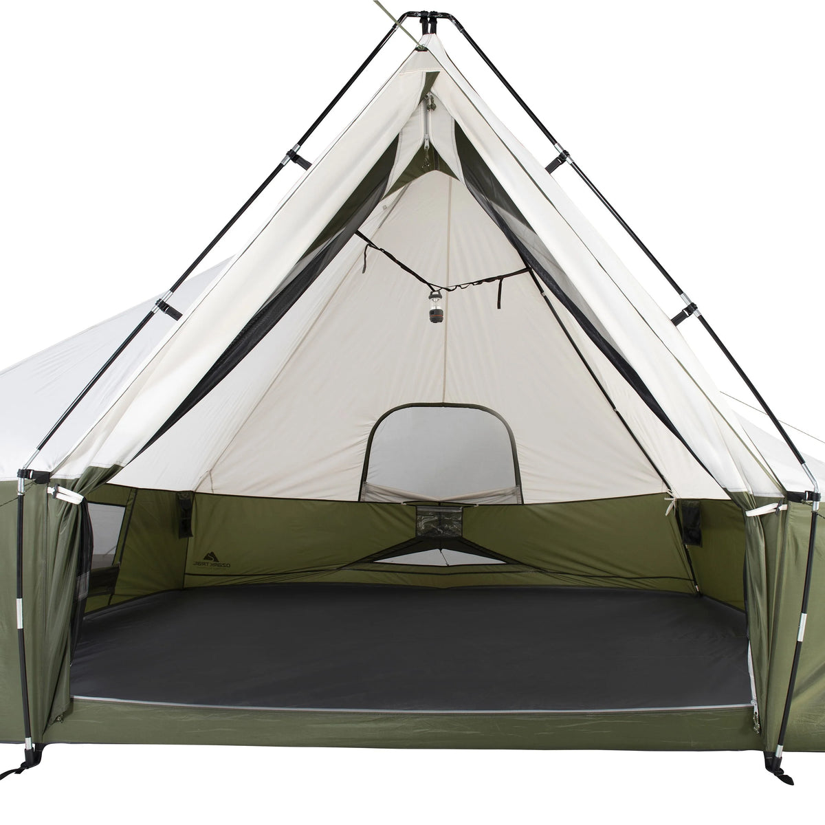 8 Person Camping Tent with Covered Entrance A19223