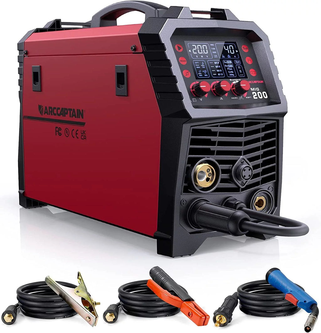 200Amp 110V/200V 6 in 1 Multi Process Welding Machine O904