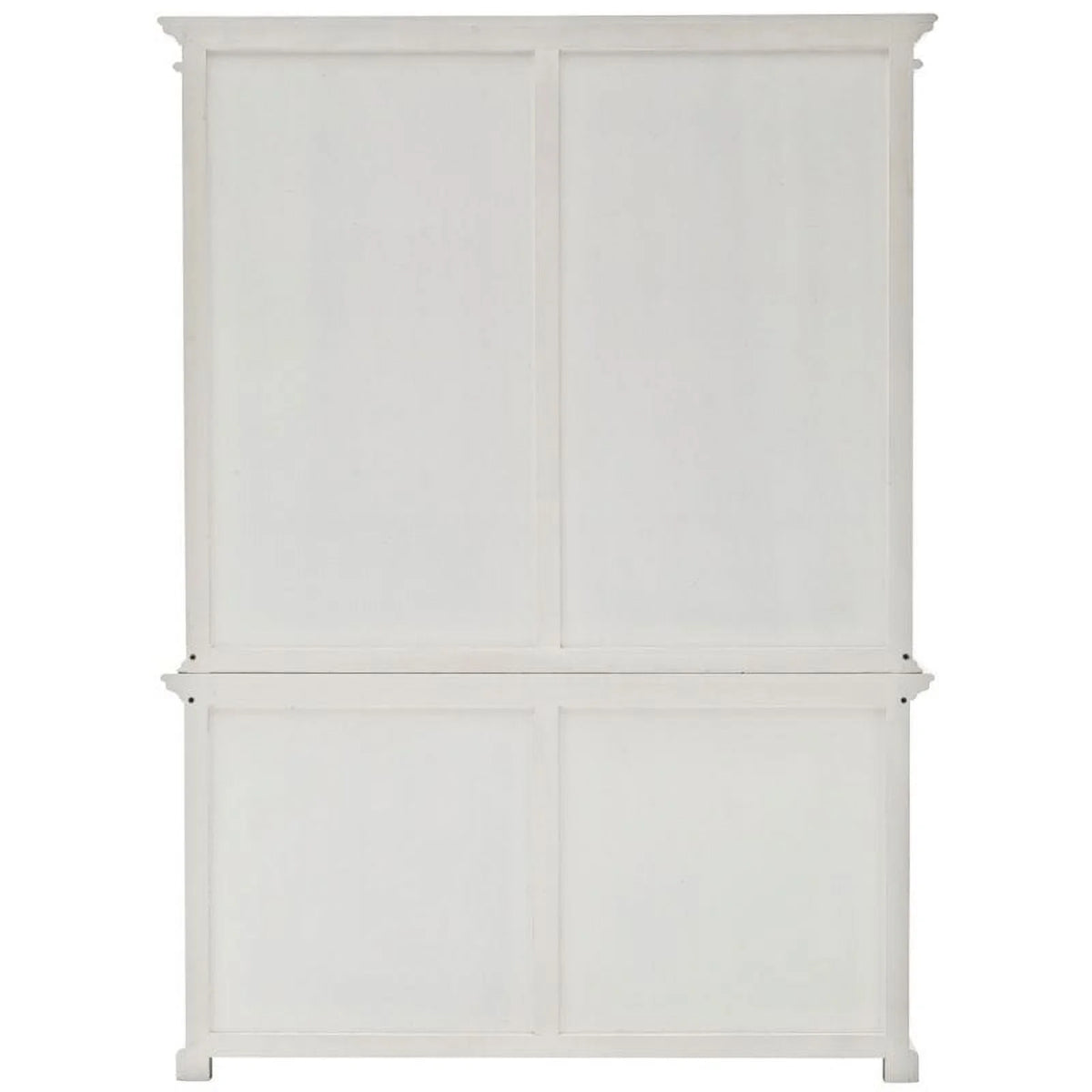 Storage Cabinet with Hutch in Pure White I98814