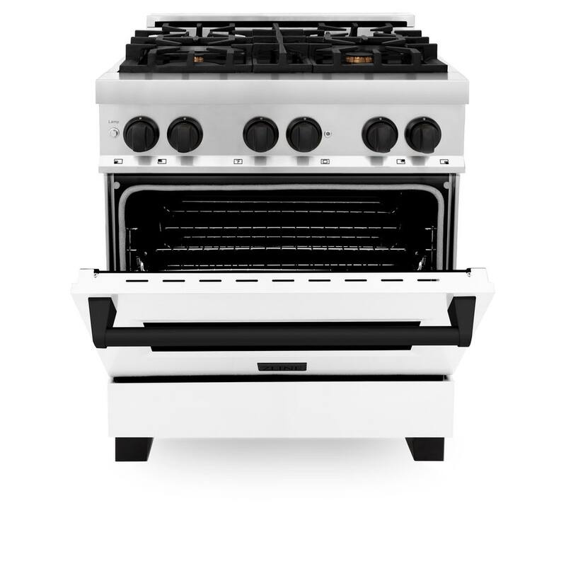30 in. 4 Burner Dual Fuel Range in Stainless Steel Z23408