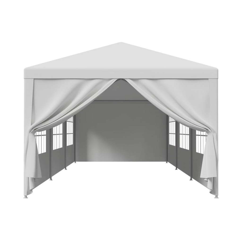 White 10 x 30' Canopy Tent L5532