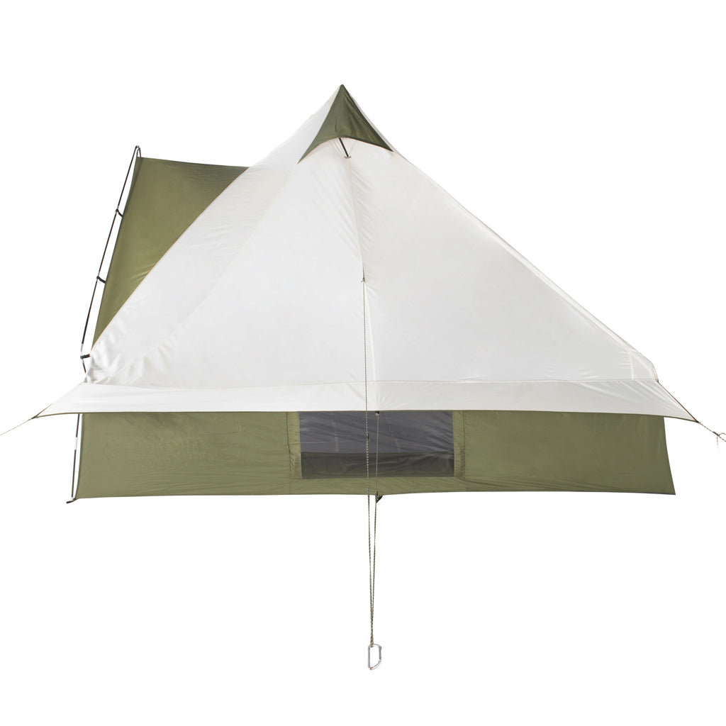 8 Person Camping Tent with Covered Entrance A19223