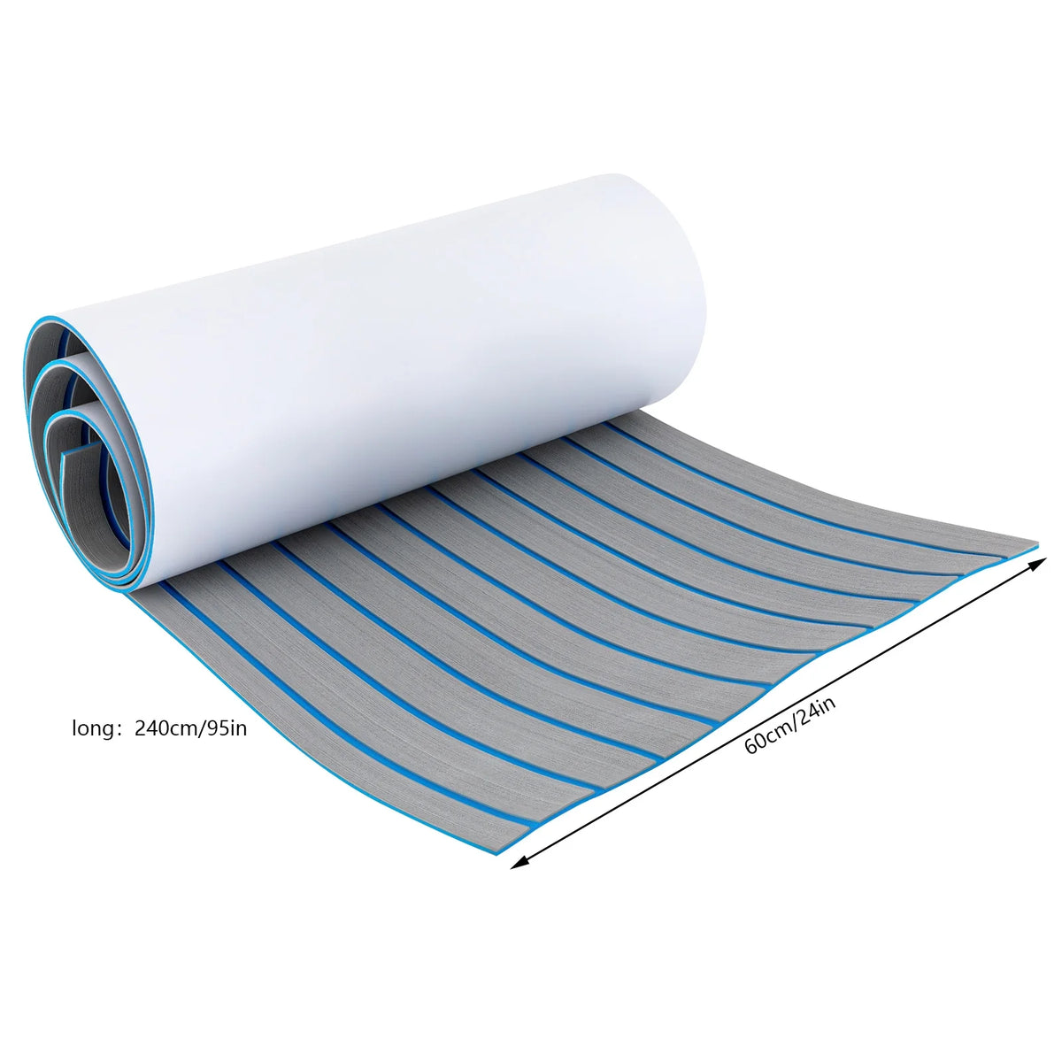 EVA Foam Non-Slip Self-Adhesive Boat Flooring 95" x 24" K11995