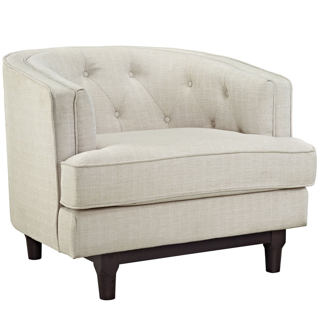 Beige Fabric Sofa Set of Two I4778
