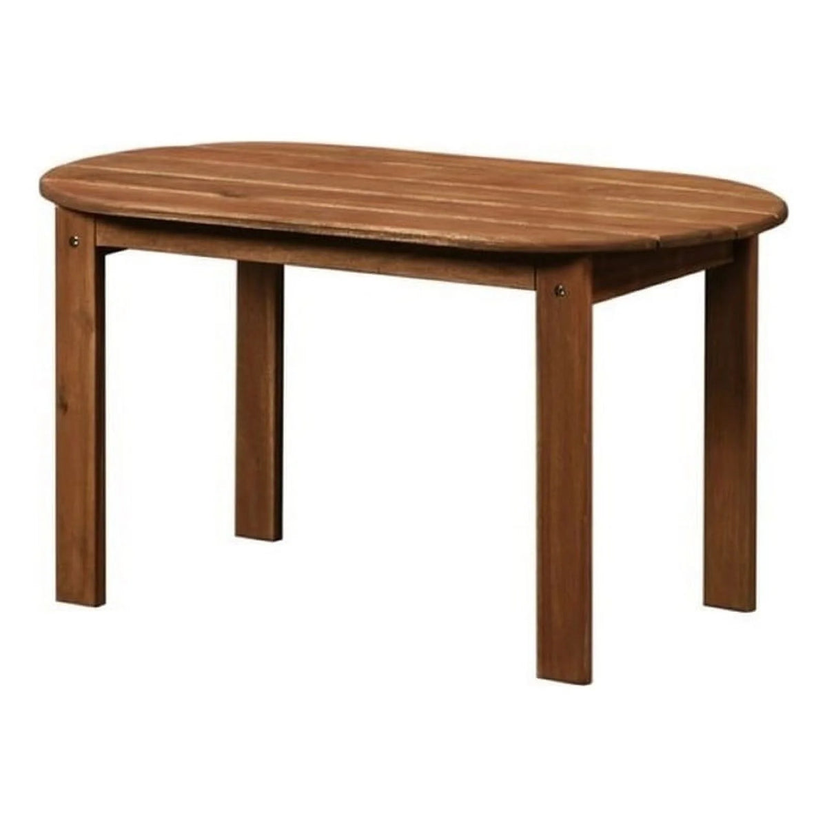 Brown Wood Outdoor Coffee Table E4738