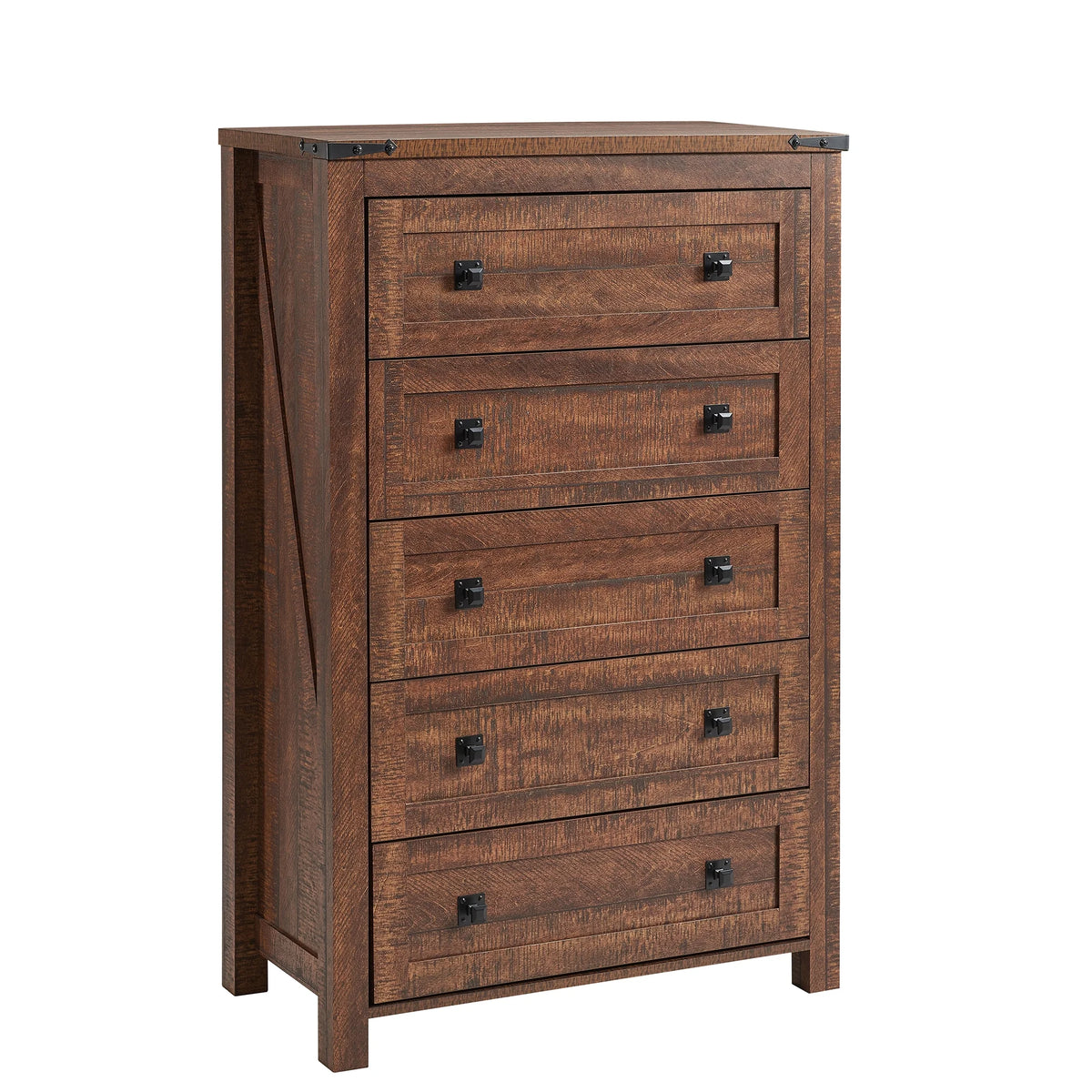 5 Drawer Wood Dresser P30954