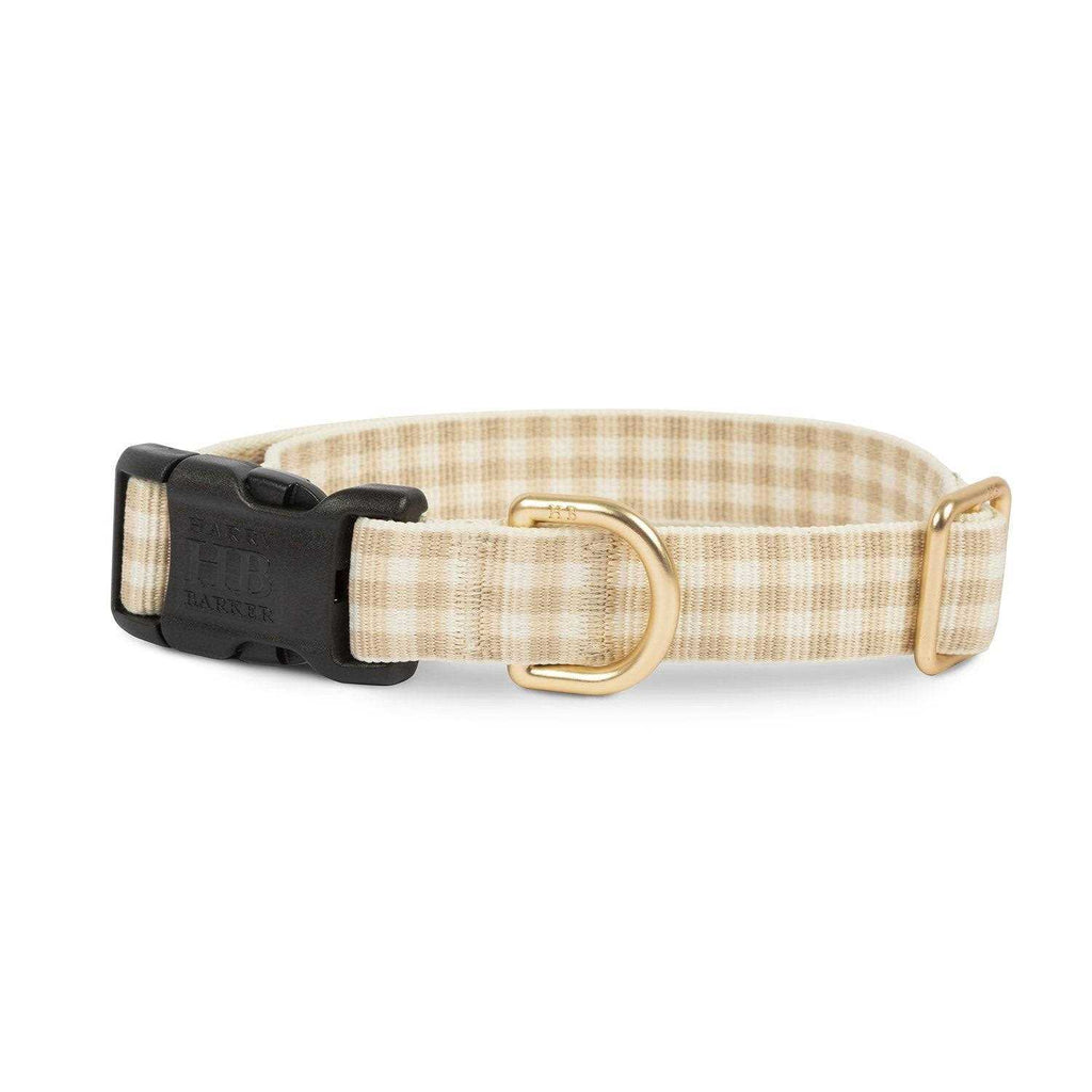Gingham Dog Collar L749
