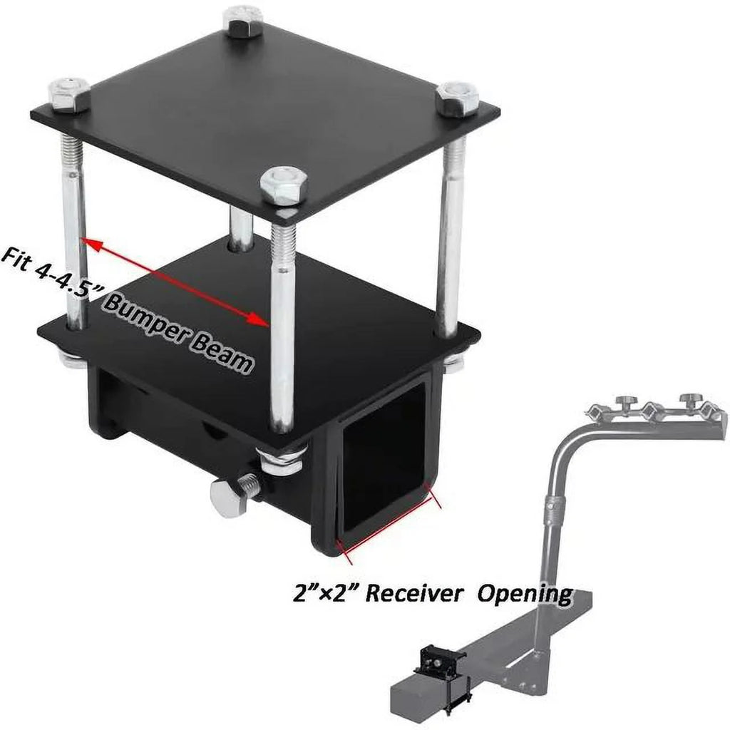 2 Receiver Trailer Bumper Hitch Adapter S86116