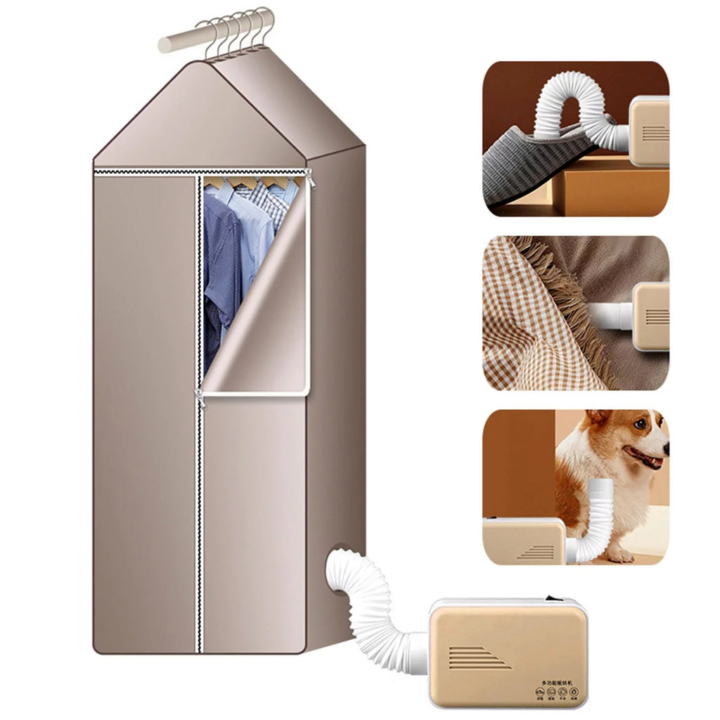 Electric Clothes Dryer Portable Quick Heat X327