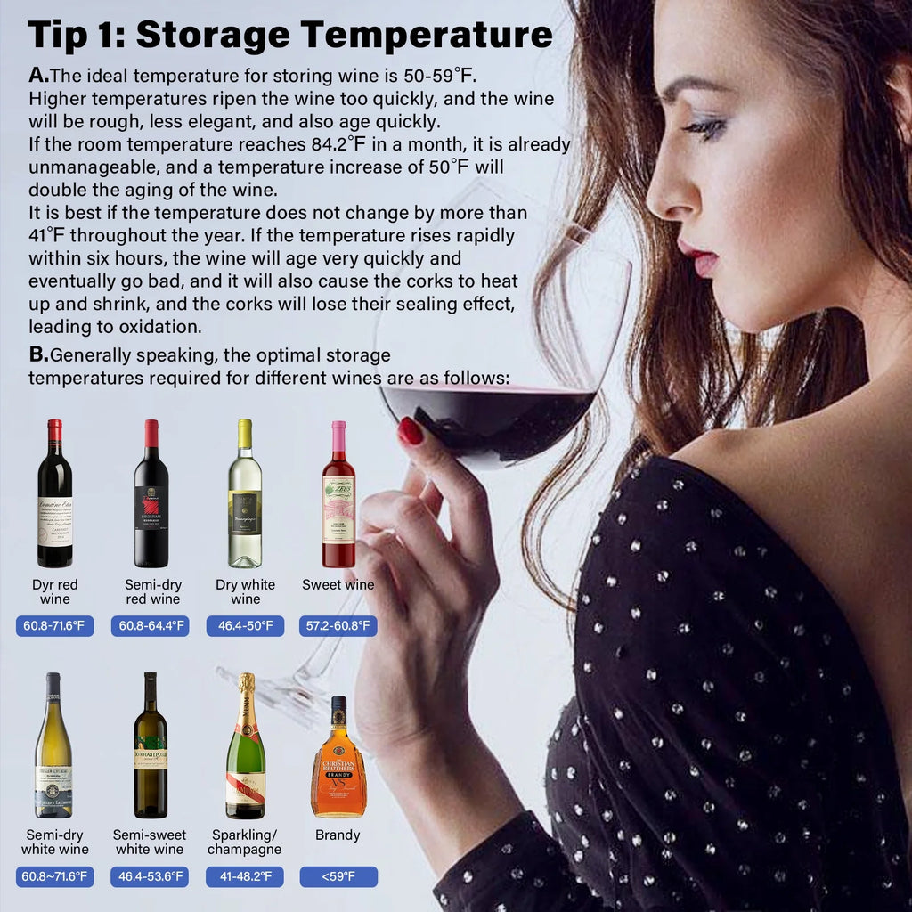 24 Wine Cooler Refrigerator, 46 Bottle Dual Zone U560446