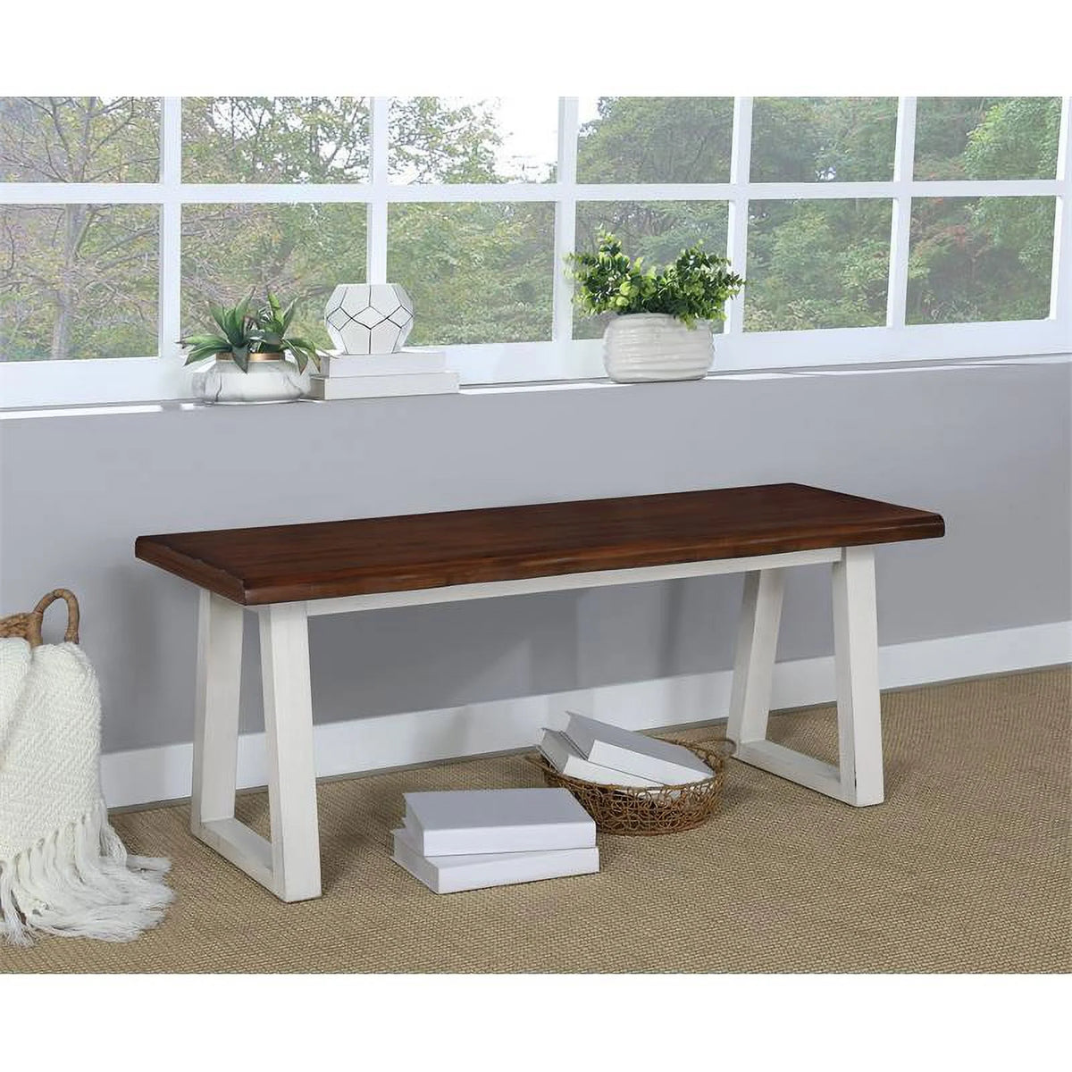 Wood Bench G21404