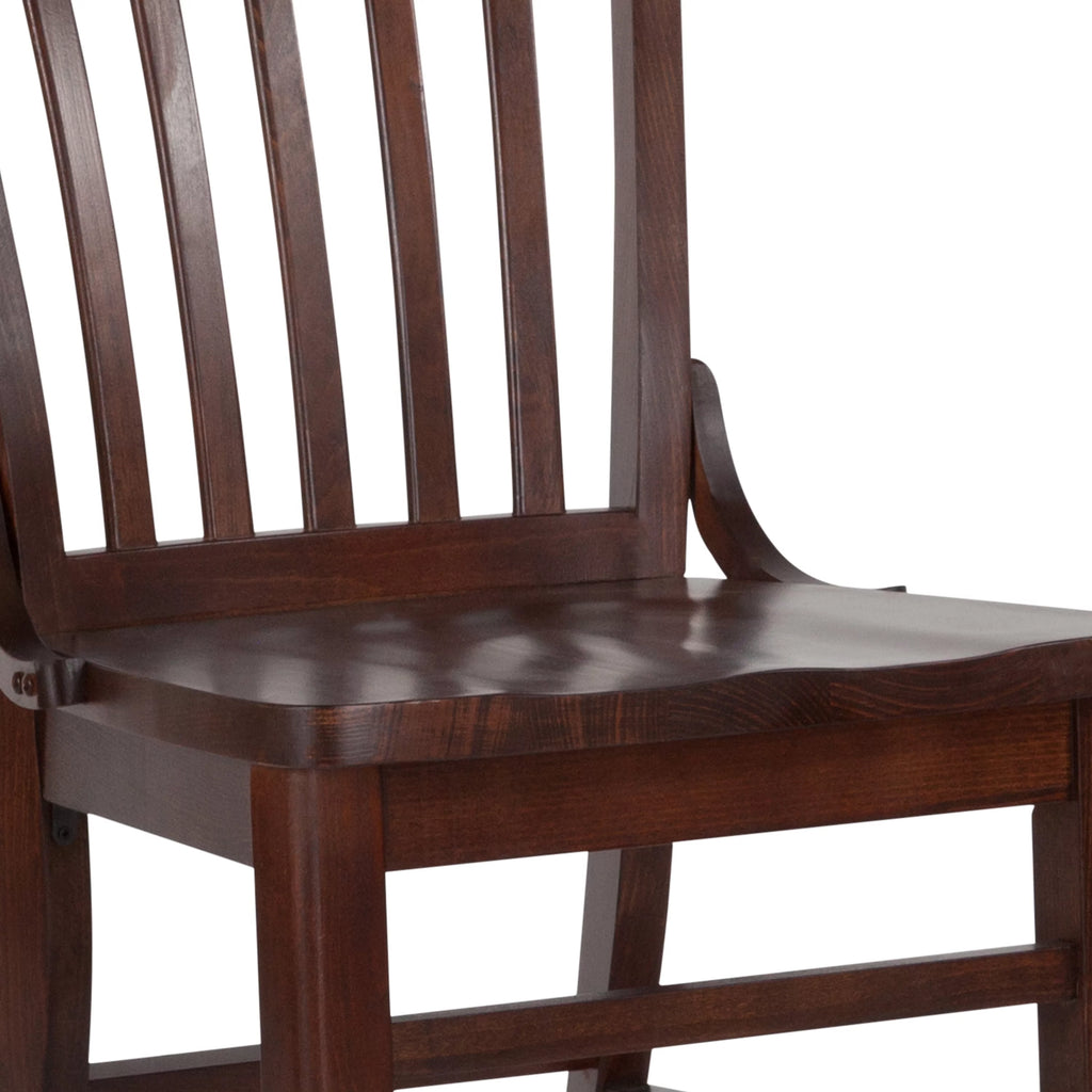 Walnut Wood Restaurant Chair I480