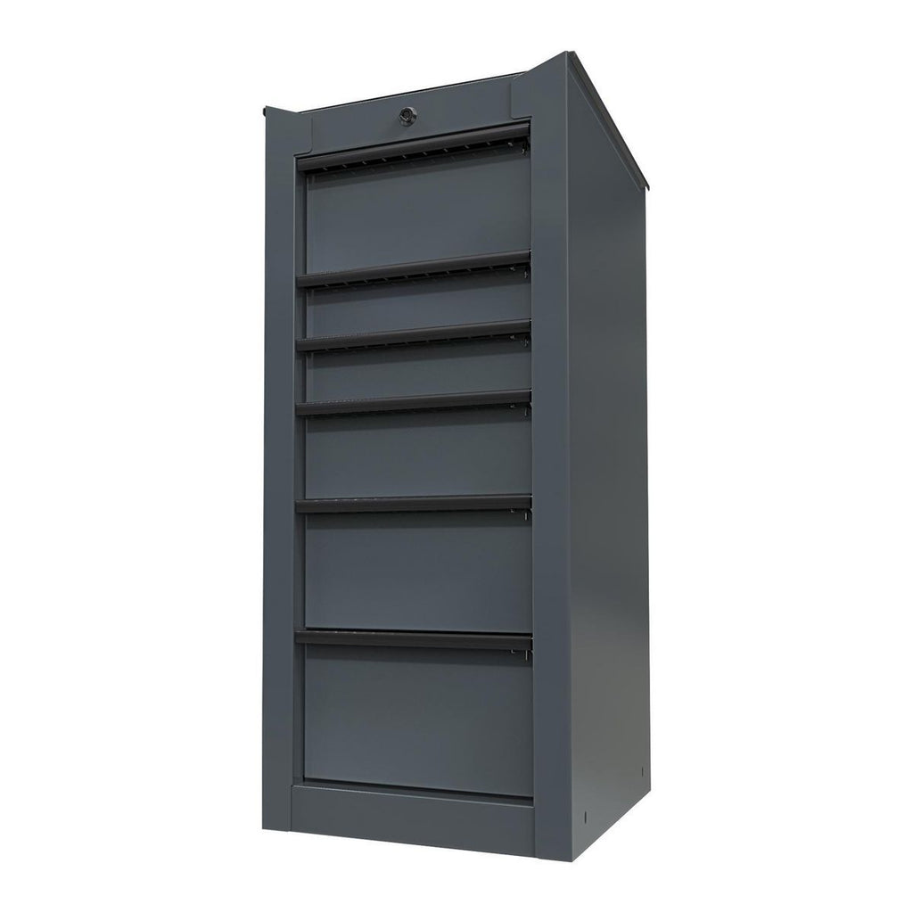 15 in. Slate Gray End Cabinet A237893