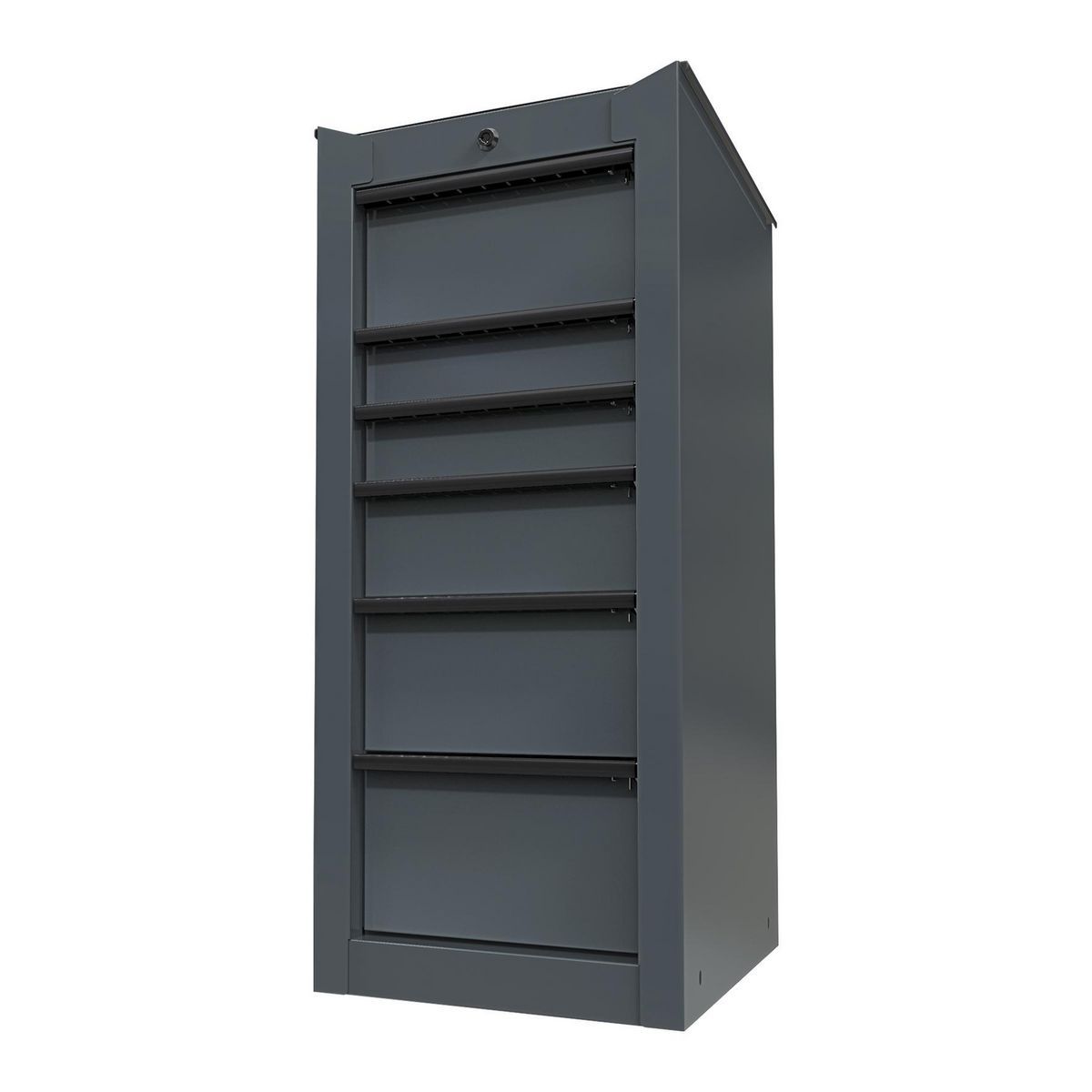 15 in. Slate Gray End Cabinet A237893