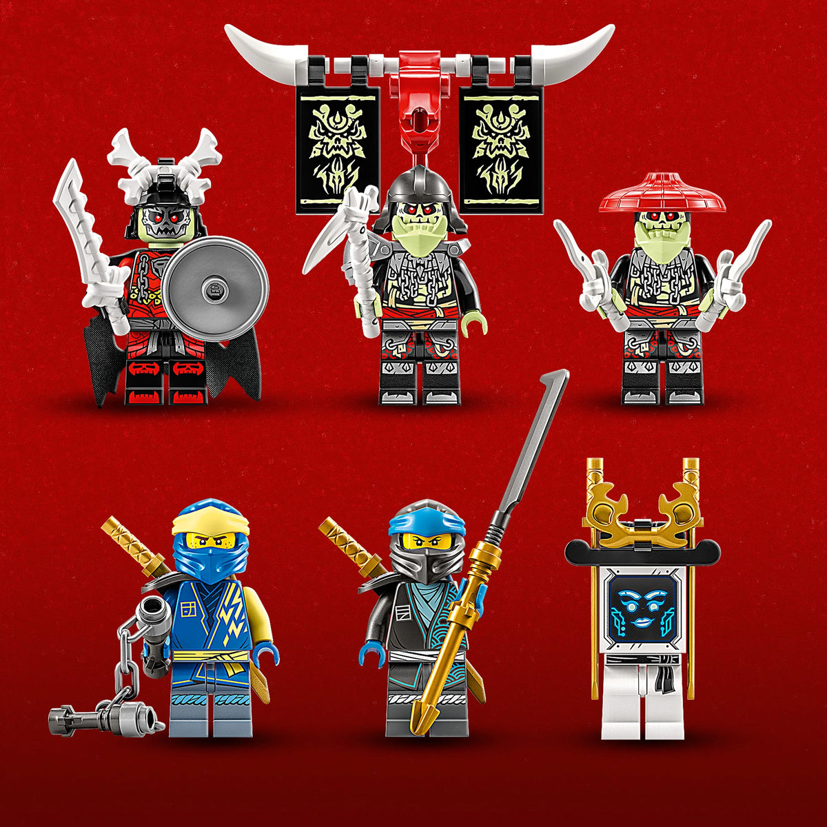 Buildable Action Figure with 5 Minifigures U1737