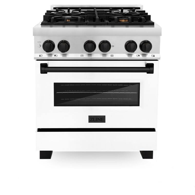 30 in. 4 Burner Dual Fuel Range in Stainless Steel Z23408