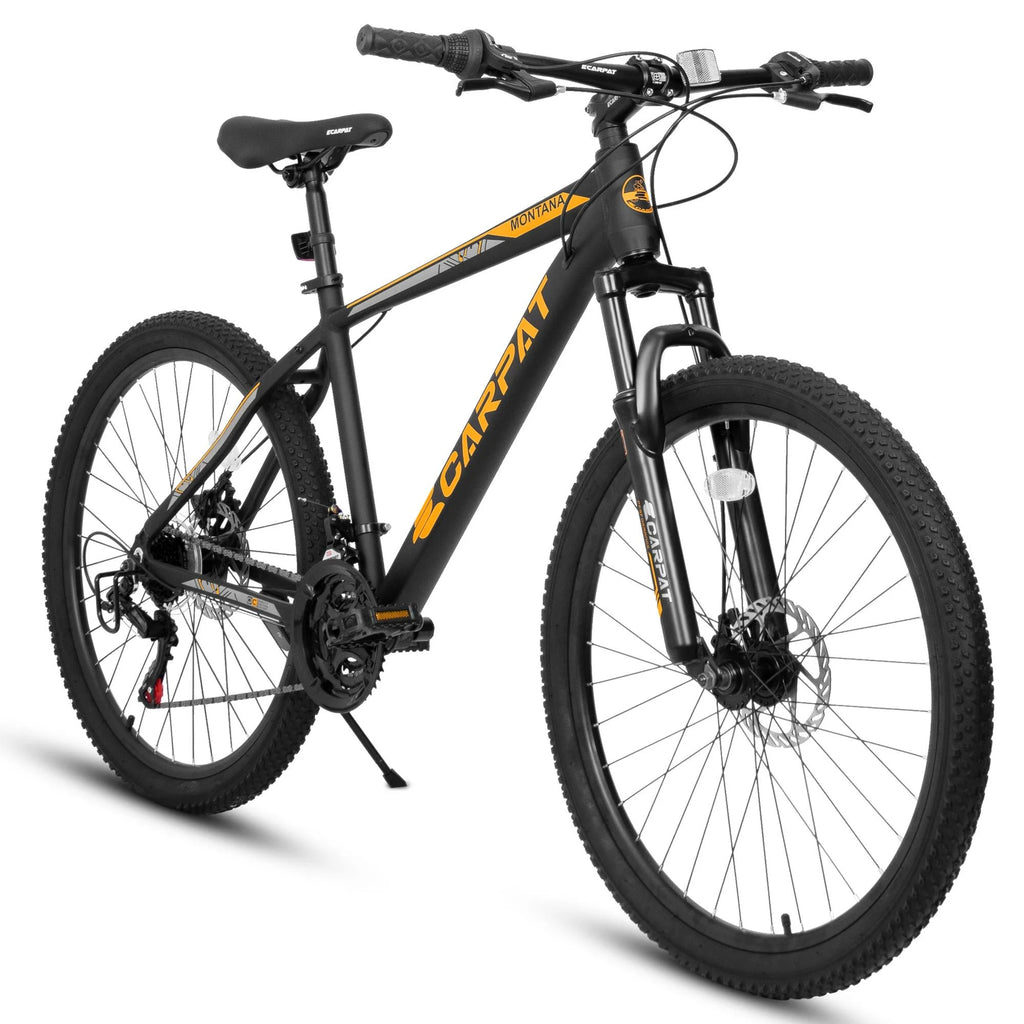24 inch Mountain Bike with 21 Speed Drive, Dual Disc Brake, Front Suspension X814971
