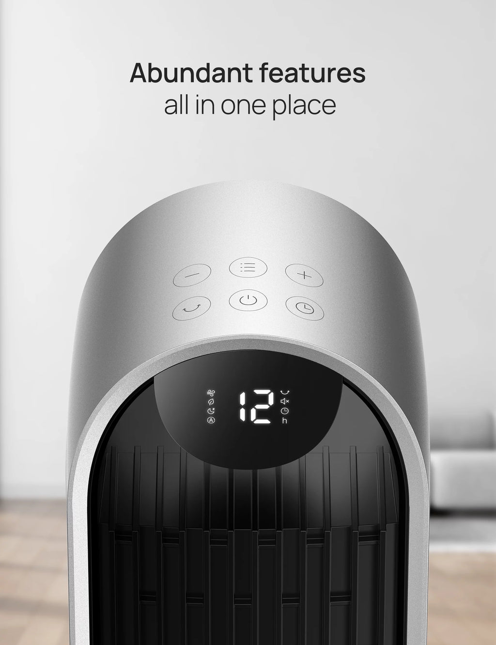 Tower Fan with Remote 42 Inch 12 Speeds 12H Timer F4852