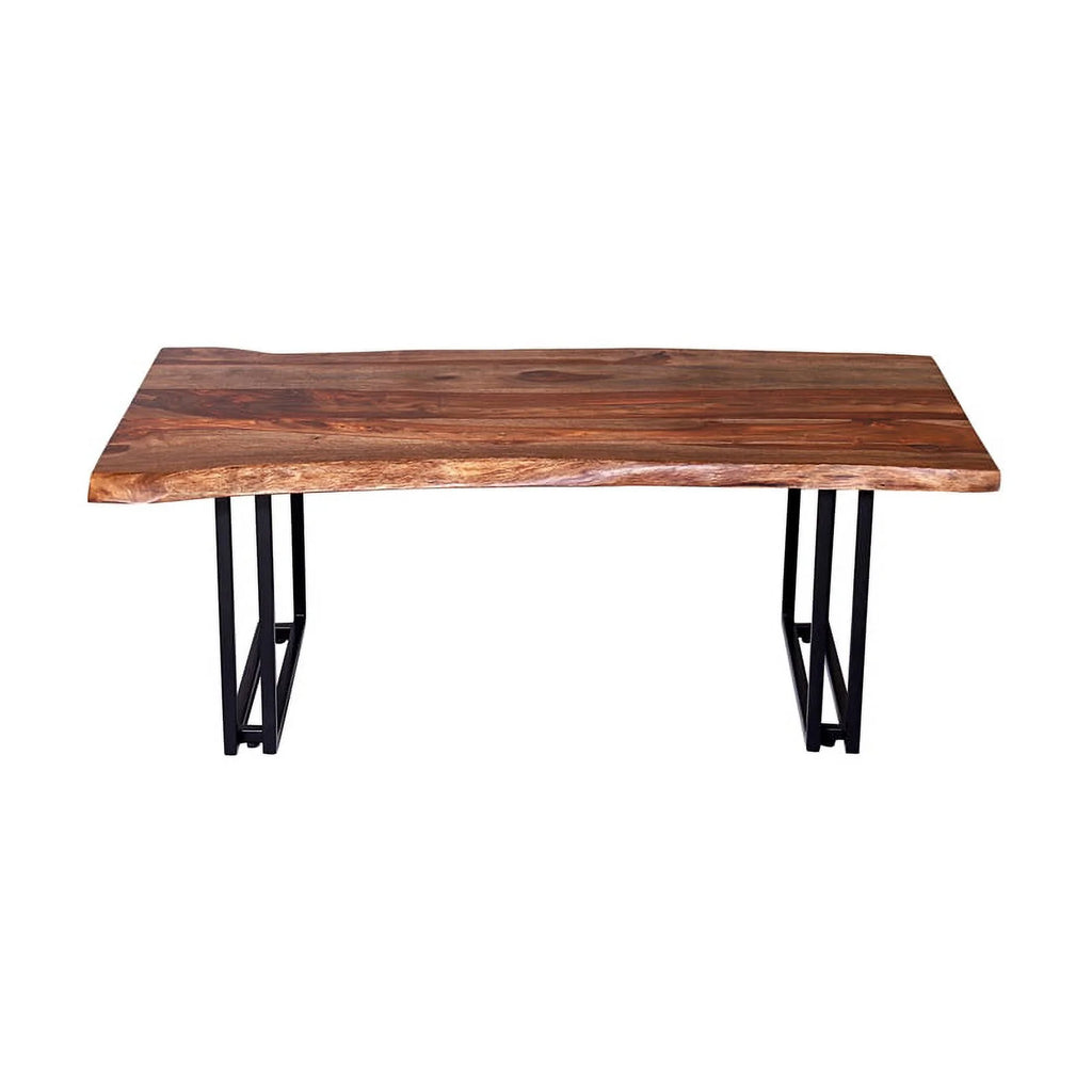 Solid Sheesham Wood Live Edge Coffee Table O37408
