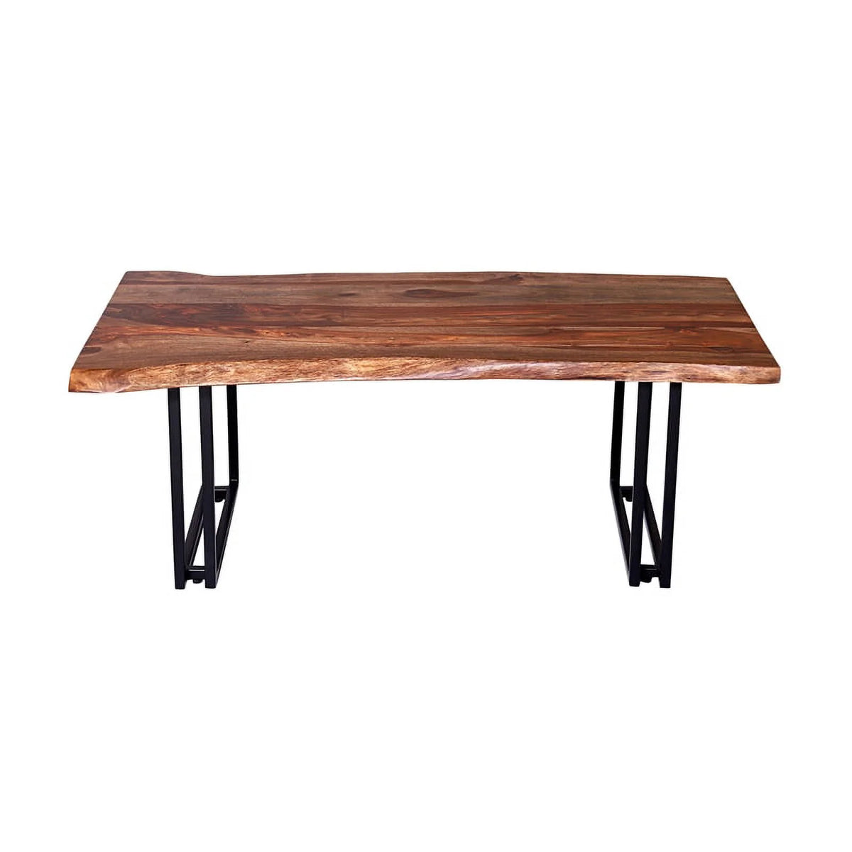 Solid Sheesham Wood Live Edge Coffee Table O37408
