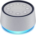 White Noise Sound Machine with 30 Soothing Sounds 12 Colors Night Light 36 Volume Levels 5 Timers Q18707