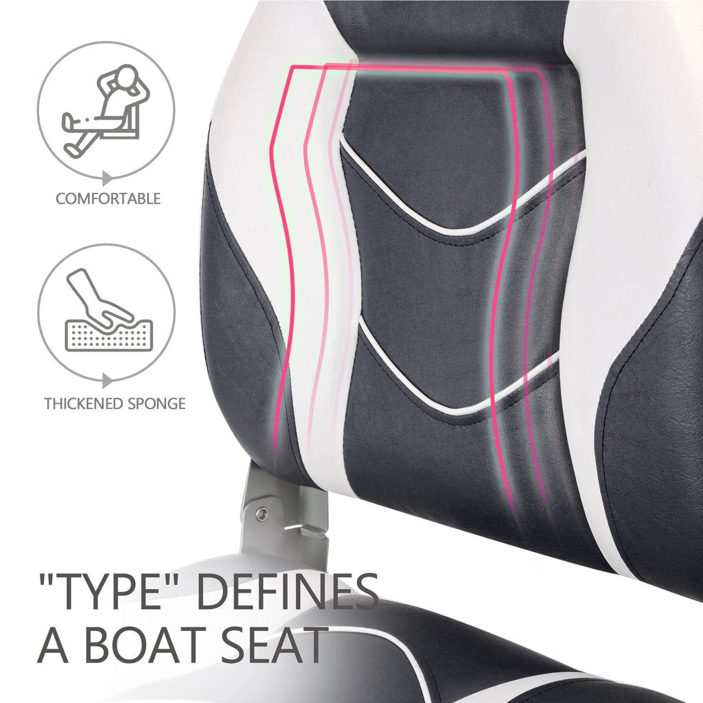 High Back Folding Boat Seat Z439