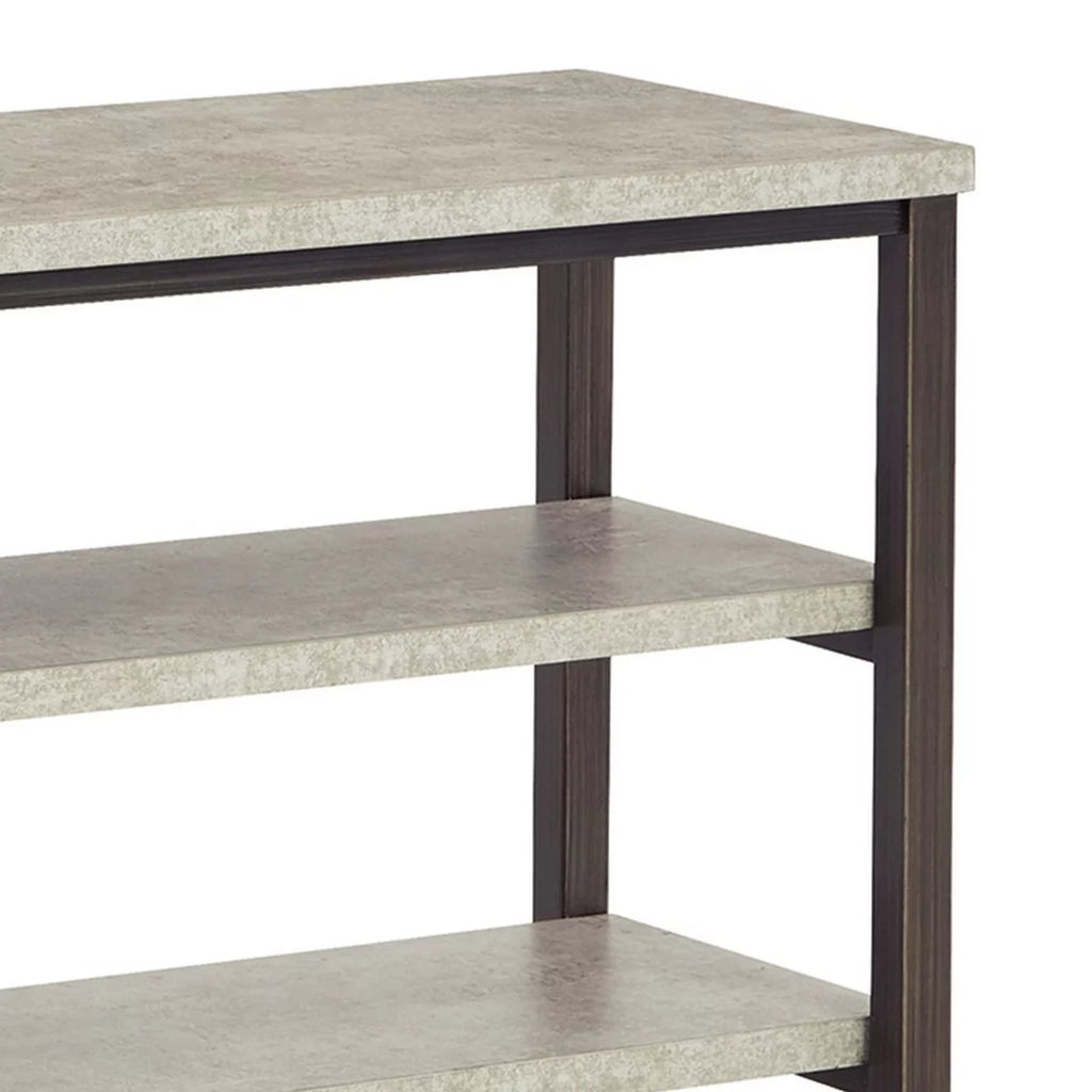 47 Inch Sofa Console Table 2 Open Shelves B797