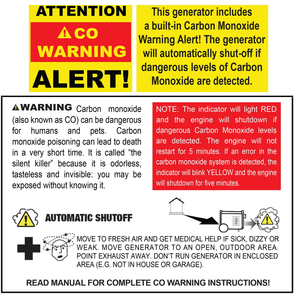 7500 Watts Portable Tri-Fuel Generator A463