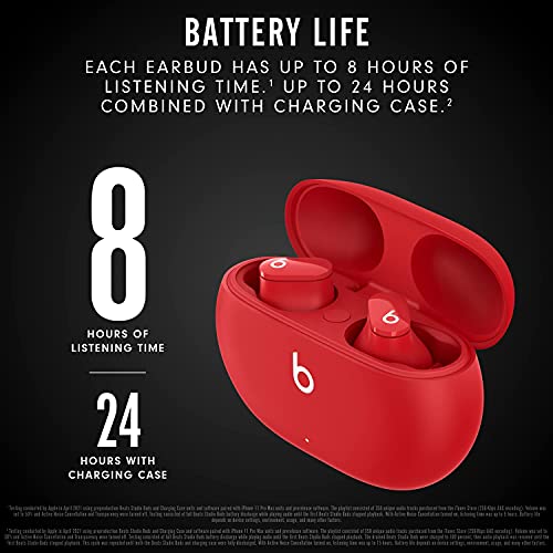 Black Wireless Noise Cancelling Earbuds O8447
