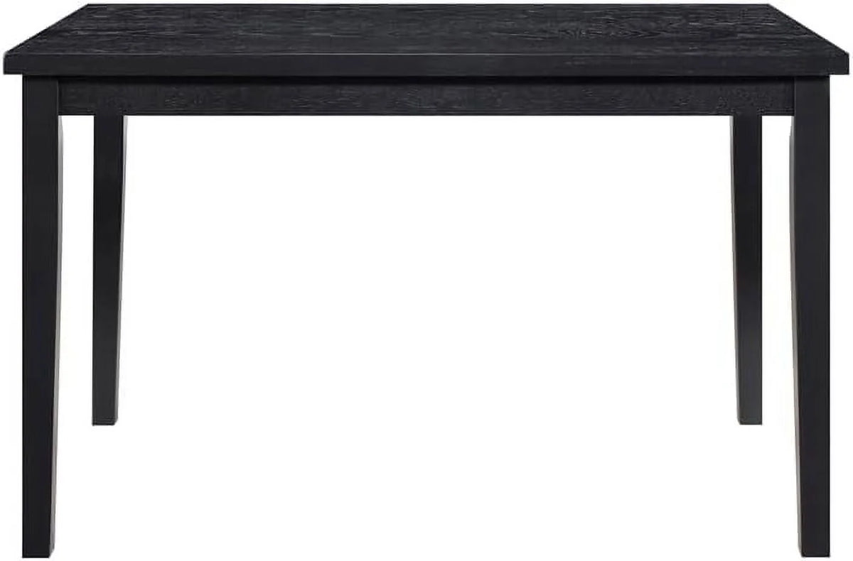 Black Wood Dining Room Table V915