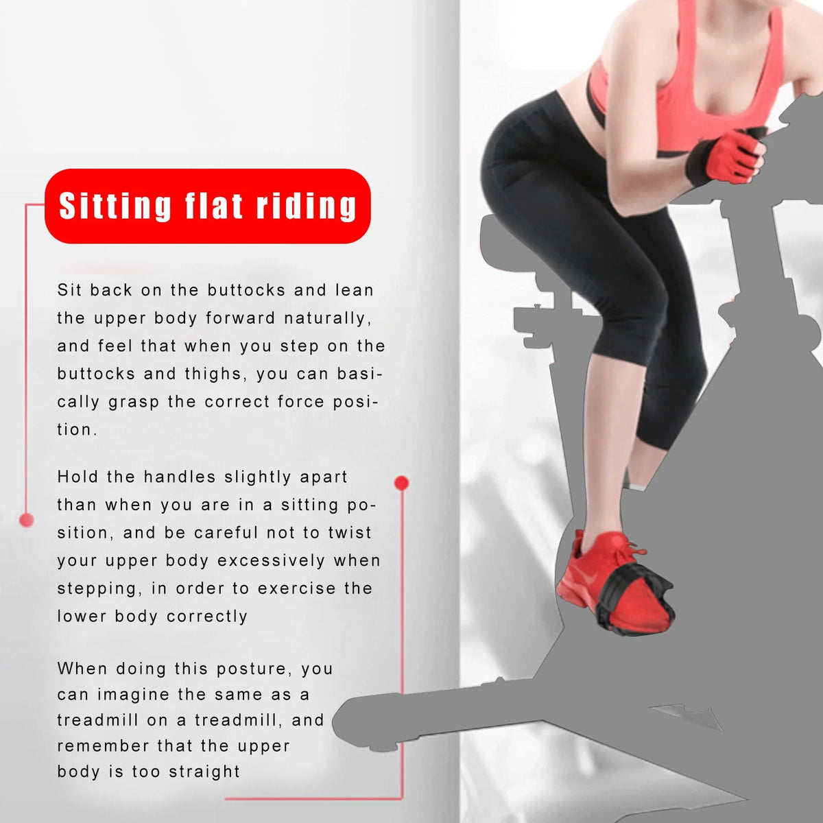 Indoor Cycling Exercise Stationary Bike 440lbs J644514