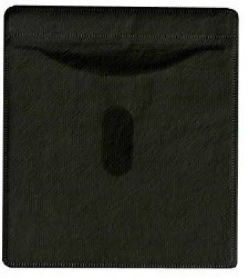 100 CD Double-Sided Plastic Sleeve Black N811569