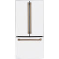33 Wide 18.6 Cu. Ft. Counter Depth French Door Refrigerator Matte White U2987