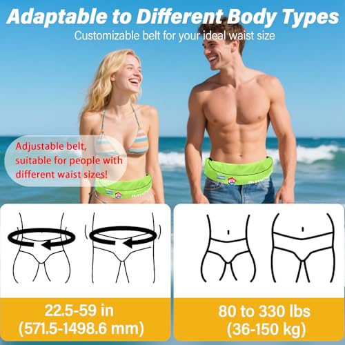 Automatic Inflatable Belt Pack Water Sports Jacket Waist Belt PFD K755