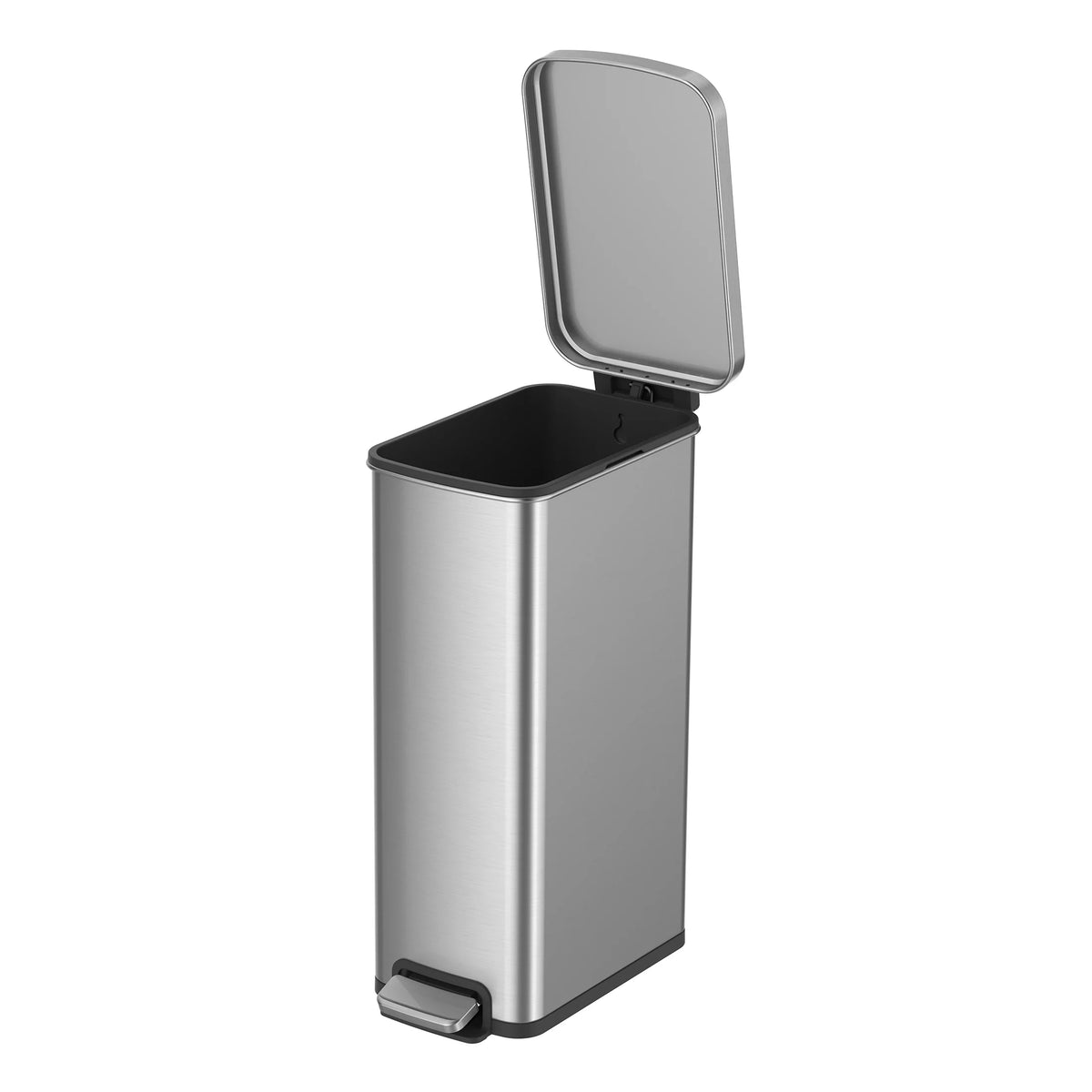 7.9 Gallon Stainless Steel Slim Step Trash Can P18323