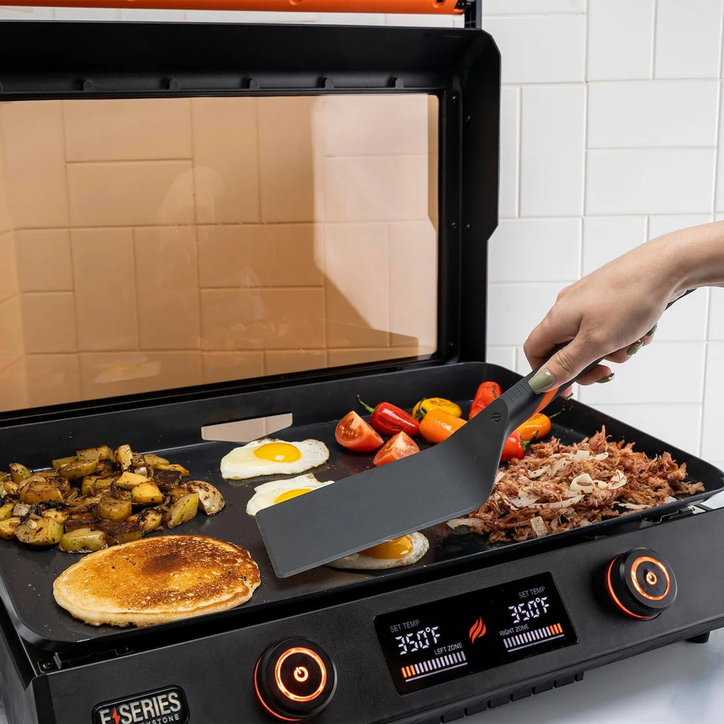 22 Inch Electric Nonstick Tabletop Griddle with Lid M8727