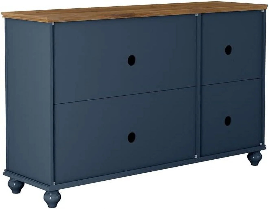Vintage Wood Kitchen Accent Buffet Sideboard Cabinet Q87244