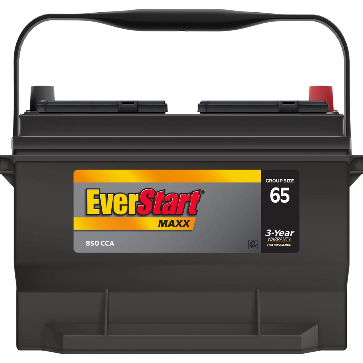 Lead Acid Automotive Battery Group Size 65 12 Volt 850 CCA P98489