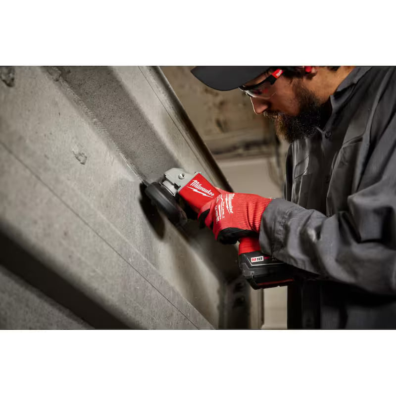 18-Volt Lithium-Ion Brushless Cordless 4-1/2 in./5 in. Grinder with 5.0Ah Starter Kit T1350