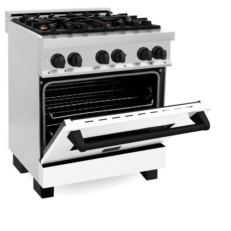 30 in. 4 Burner Dual Fuel Range in Stainless Steel Z23408