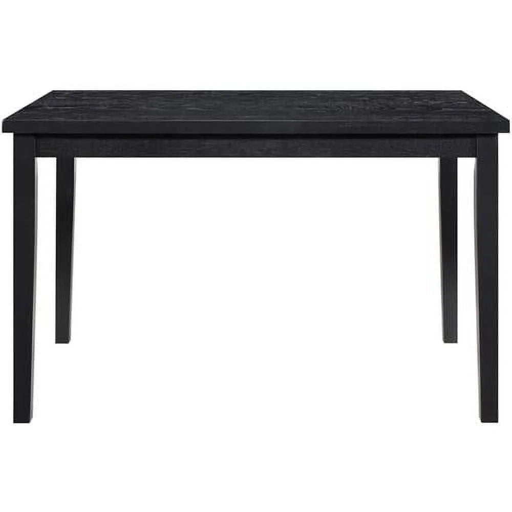 Black Wood Dining Room Table V915