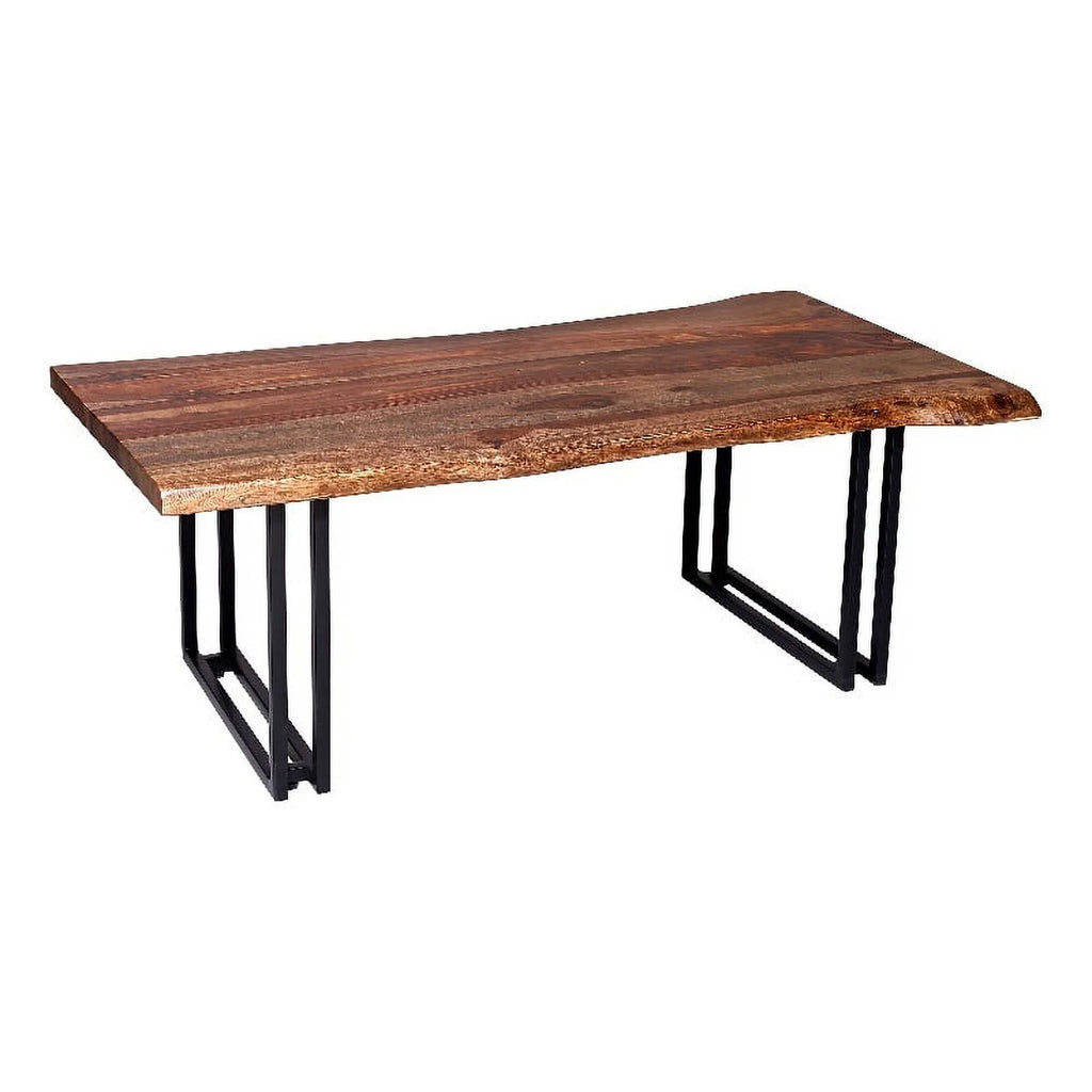 Solid Sheesham Wood Live Edge Coffee Table O37408