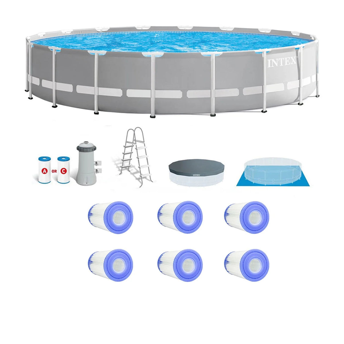18' x 48 Above Ground Pool Set W140935