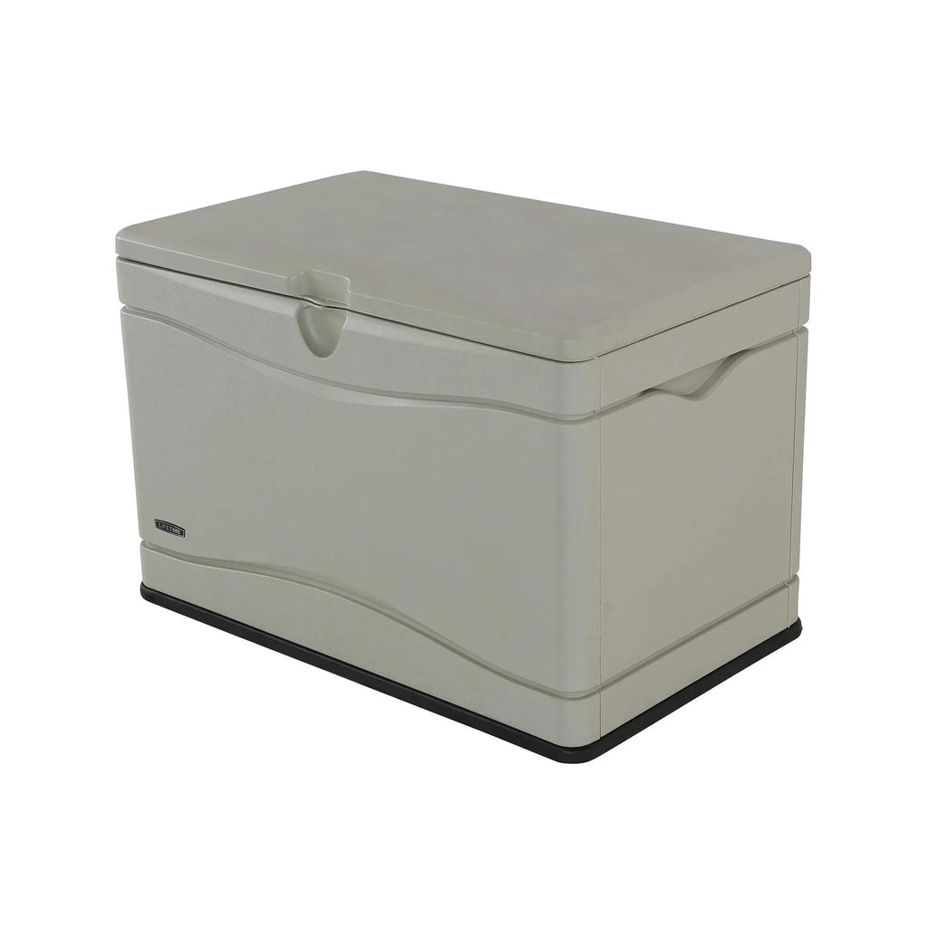 80 Gallon Beige Plastic Deck Box X345