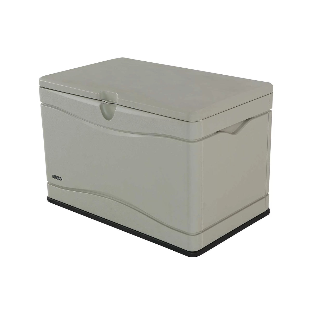 80 Gallon Beige Plastic Deck Box X345