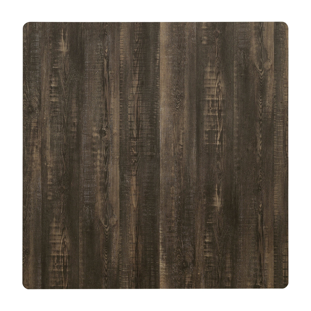 Walnut Wood Counter Height Table P9377