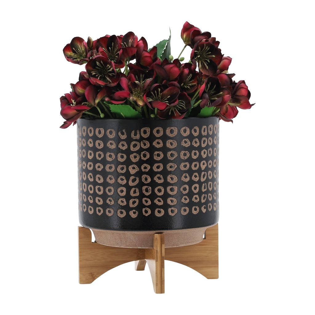 Ceramic Planter On Stand G582